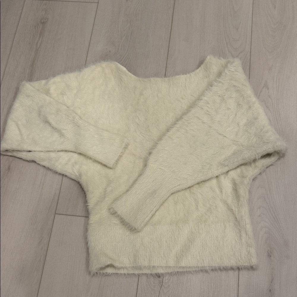 Anthropologie Cozy Cream Women's Sweater